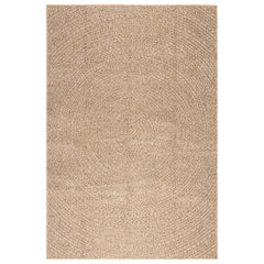 vidaXL Rug ZIZUR 140x200 cm Jute Look Indoor and Outdoor 3