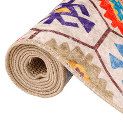 vidaXL Rug Washable Multicolour 120x180 cm 5