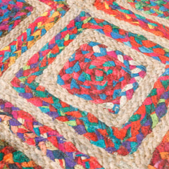 vidaXL Rug Washable Multicolour Ø 120 cm 5