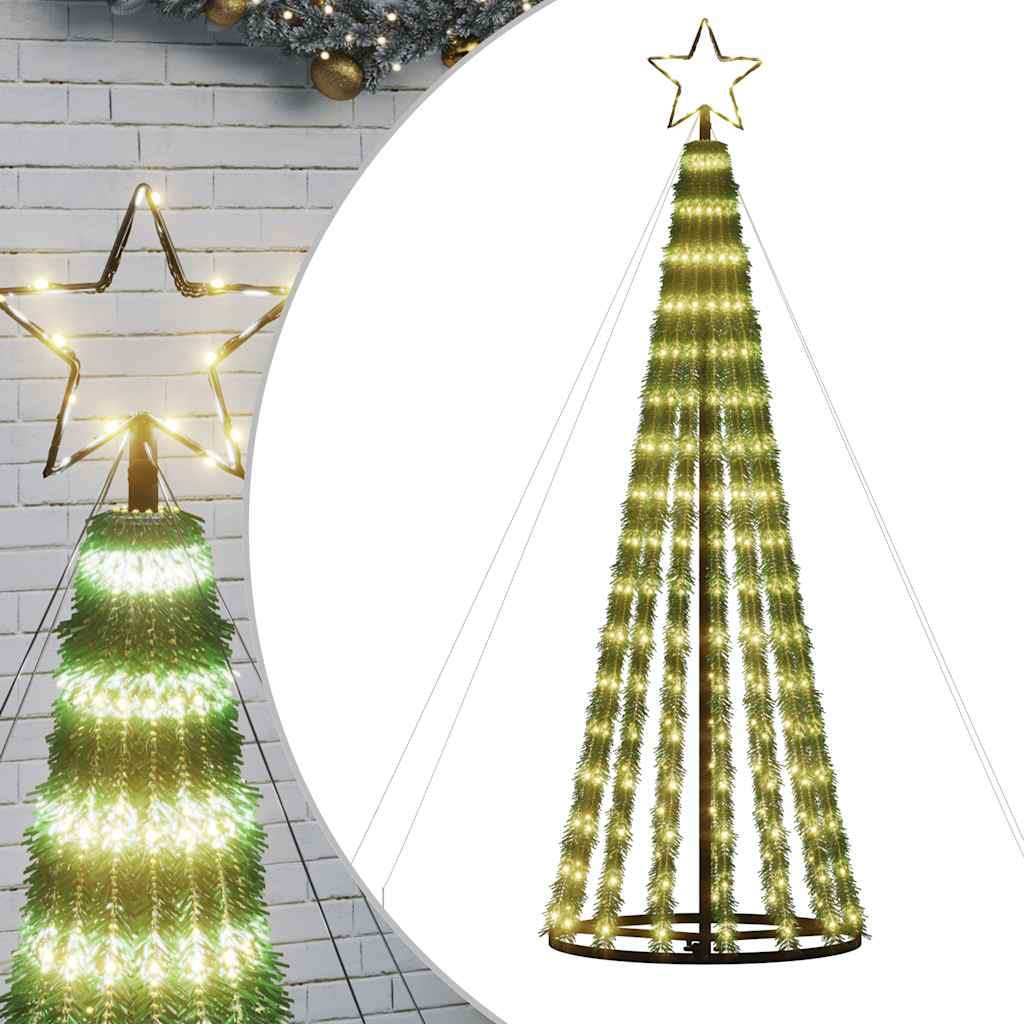 LED Christmas Tree 275 LEDs 180 cm Warm white