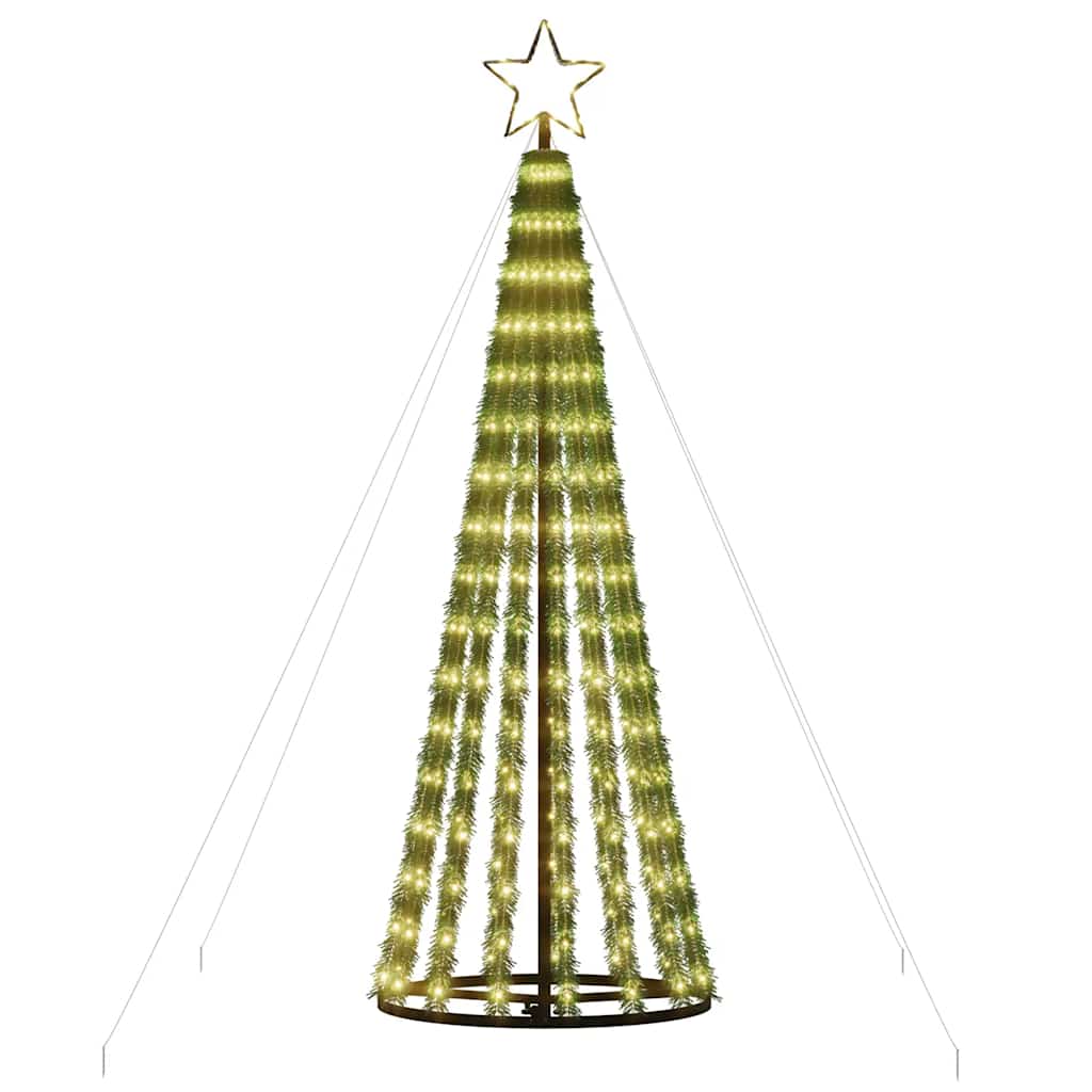 LED Christmas Tree 275 LEDs 180 cm Warm white