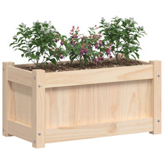vidaXL Garden Planters 2 pcs Solid Wood Pine 4