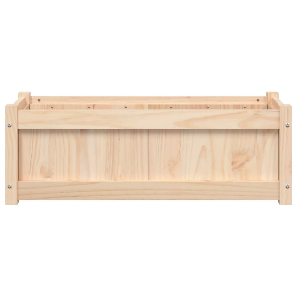 vidaXL Garden Planter 90x31x31 cm Solid Wood Pine 5
