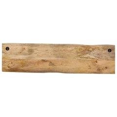 vidaXL Wall-mounted Coat Rack with 4 Hooks Solid Wood Mango 3