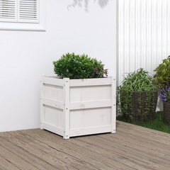 Garden Planters Solid Wood Pine White pine 1