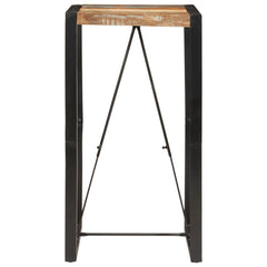 vidaXL Bar Table 60x55x110 cm Solid Wood Reclaimed 2