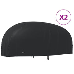 Motorcycle Covers 2 pcs 210D Oxford Fabric 265 cm 125 cm 105 cm