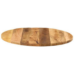 vidaXL Table Top Ø 70x1.5 cm Round Solid Wood Rough Mango 4
