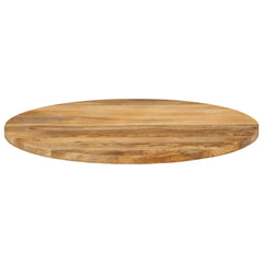 Table Top Ø 70x3.8 cm Round Solid Wood Mango Thickness 38 mm 70 cm Mango wood(natural)