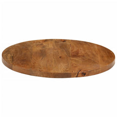 vidaXL Table Top Ø 40x3.8 cm Round Solid Wood Mango 4