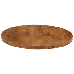 vidaXL Table Top Ø 50x2.5 cm Round Solid Wood Mango 4