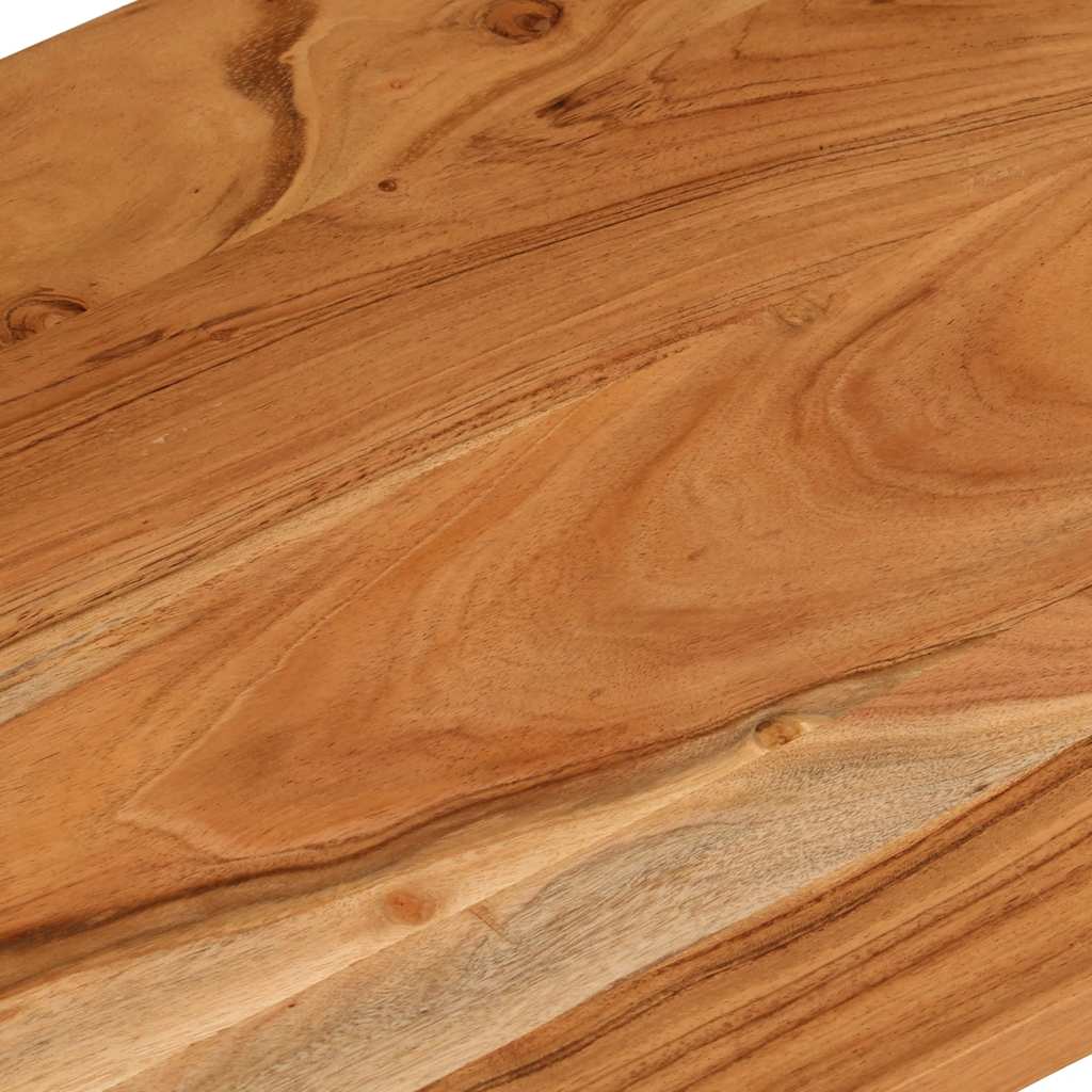 vidaXL Desk Top 80x60x2.5 cm Rectangular Solid Wood Acacia 6