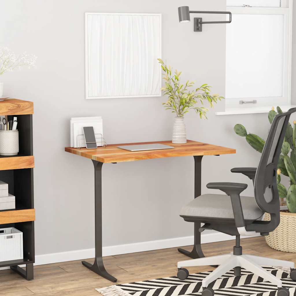 vidaXL Desk Top 80x60x2.5 cm Rectangular Solid Wood Acacia 1