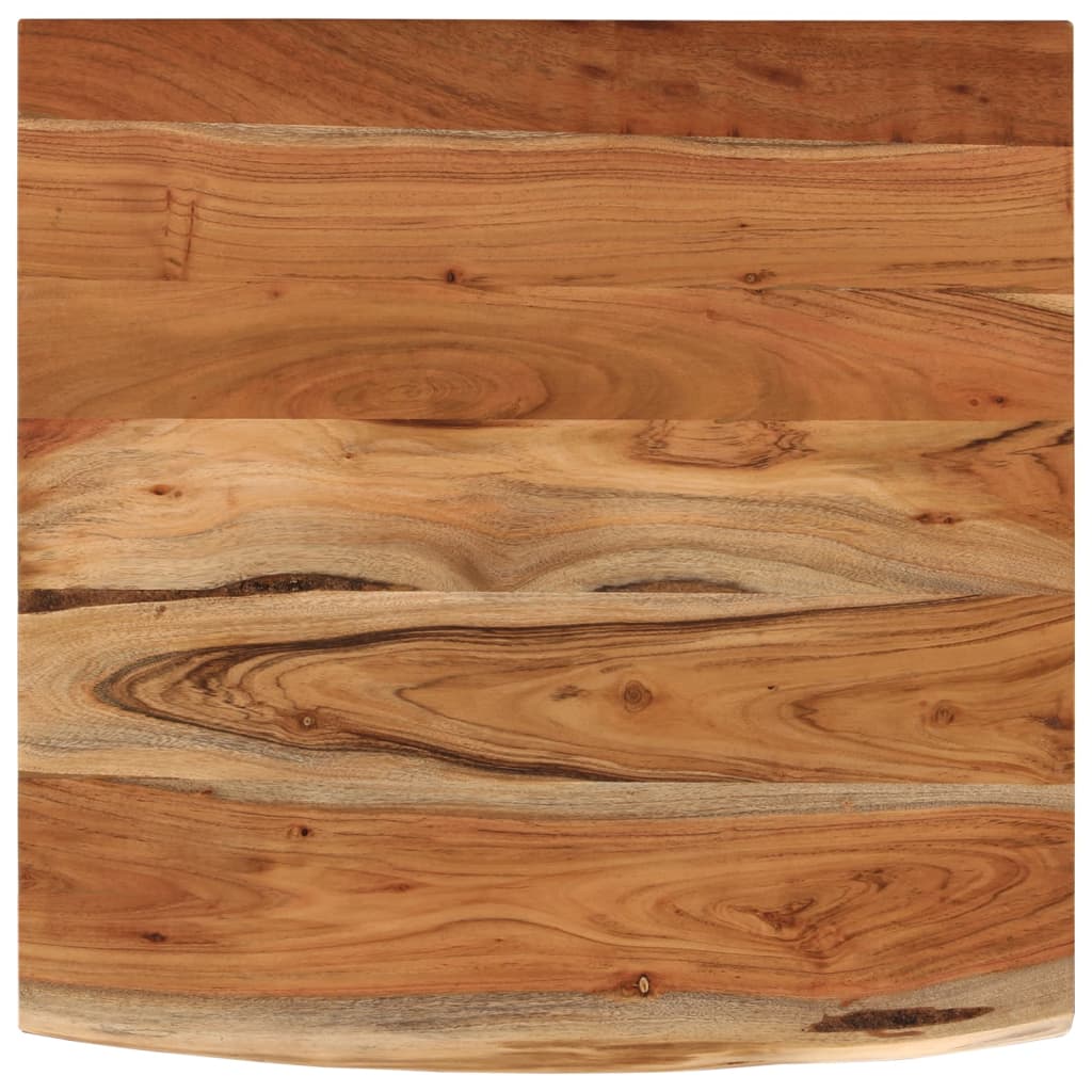 vidaXL Bathroom Countertop 60x60x2.5 cm Square Solid Wood Acacia 2