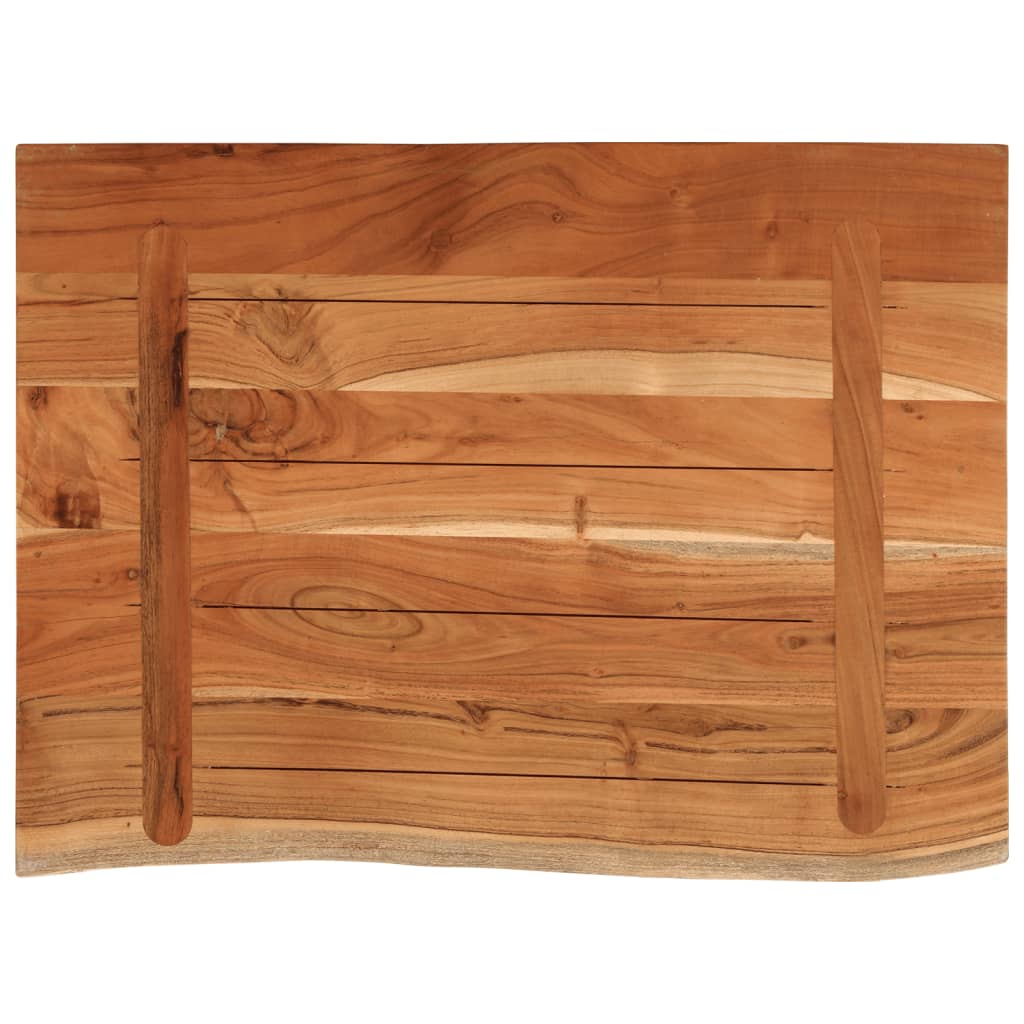 Bathroom Countertop 60x60x3.8 cm Square Solid Wood Acacia Natural Solid Acacia Wood 70 cm