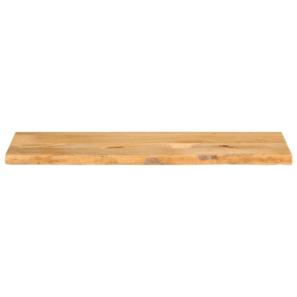 vidaXL Table Top Live Edge 100x40x3.8 cm Solid Wood Mango 3