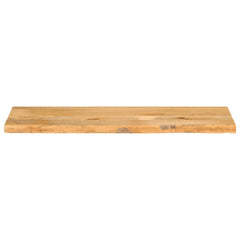 vidaXL Table Top Live Edge 110x40x3.8 cm Solid Wood Mango 3