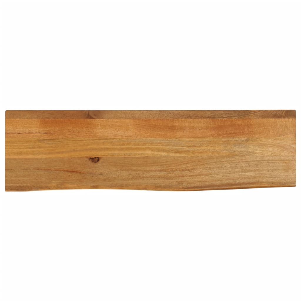 vidaXL Table Top Live Edge 110x20x2.5 cm Solid Wood Mango 1