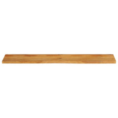 vidaXL Table Top Live Edge 160x20x2.5 cm Solid Wood Mango 3
