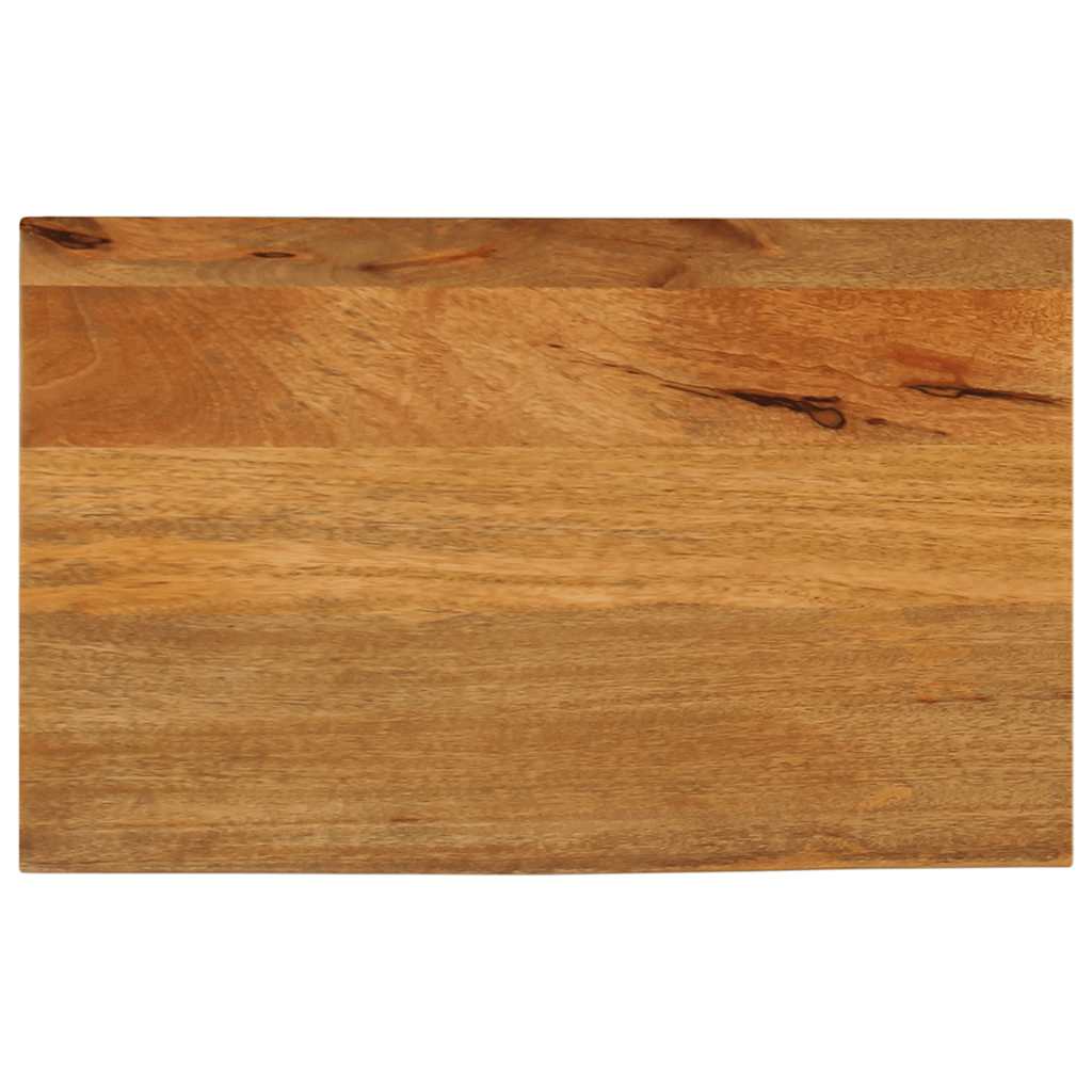 vidaXL Table Top Live Edge 50x40x2.5 cm Solid Wood Mango 1