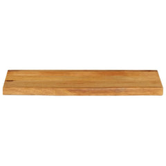 vidaXL Table Top Live Edge 80x20x3.8 cm Solid Wood Mango 3