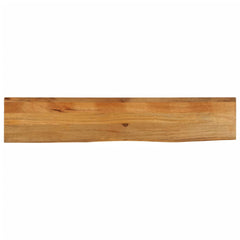 vidaXL Table Top Live Edge 40x20x3.8 cm Solid Wood Mango Oak Finished