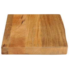 vidaXL Table Top Live Edge 60x30x3.8 cm Solid Wood Mango 4