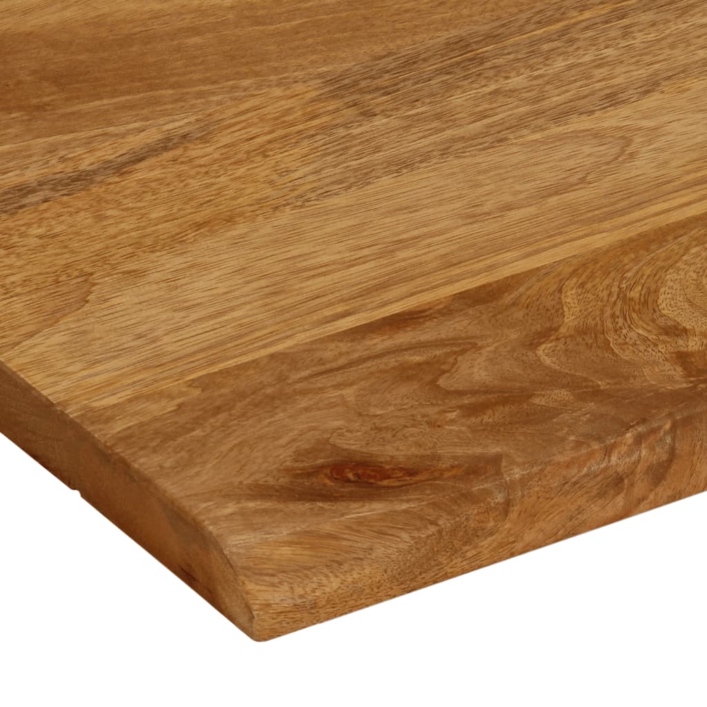 vidaXL Table Top Live Edge 40x40x3.8 cm Solid Wood Mango 6