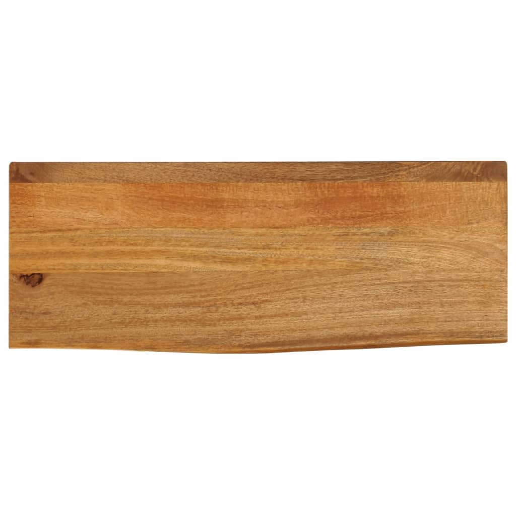 Table Top Live Edge Solid Wood Mango Oak Finished