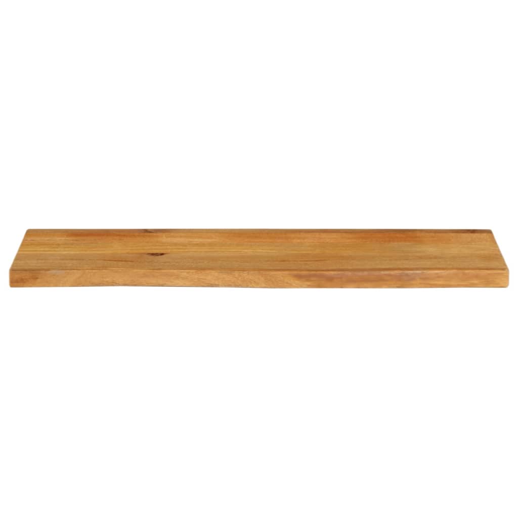 vidaXL Table Top Live Edge 110x40x3.8 cm Solid Wood Mango 3