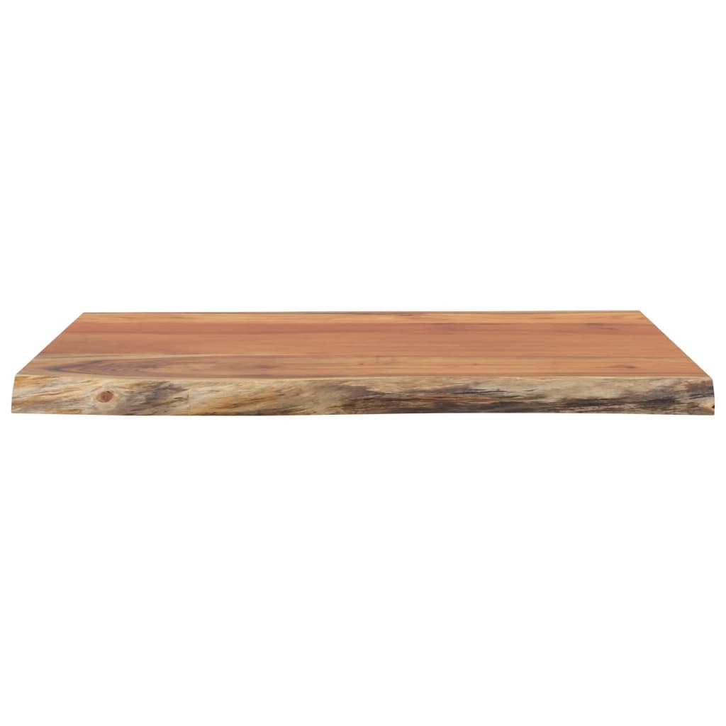 vidaXL Table Top 40x40x2,5 cm Rectangular Solid Wood Acacia Live Edge 3