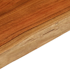 vidaXL Table Top 50x40x3.8 cm Rectangular Solid Wood Acacia Live Edge 6