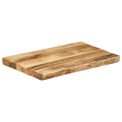 vidaXL Table Top Live Edge 50x40x2.5 cm Solid Wood Rough Mango 2