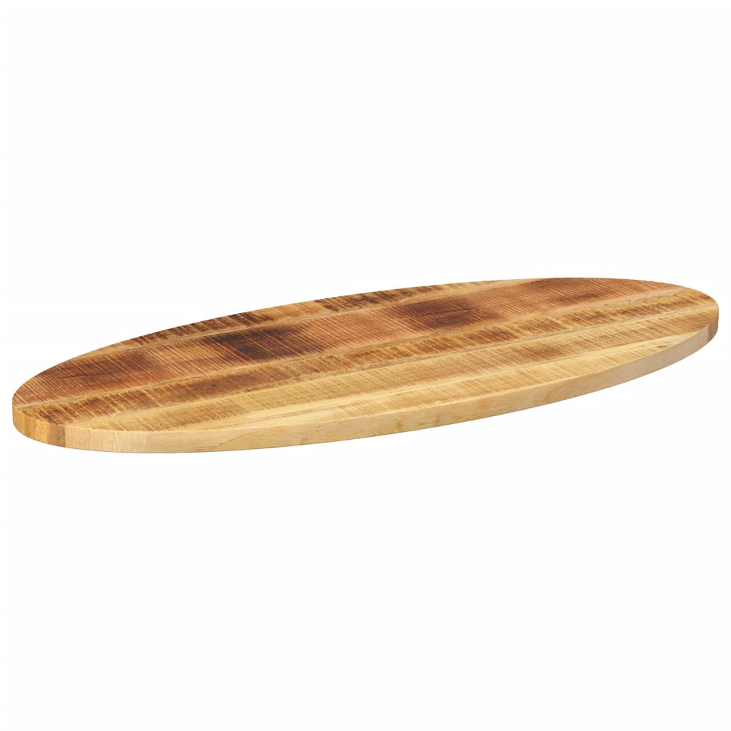 vidaXL Table Top 100x40x2.5 cm Oval Solid Wood Mango 2