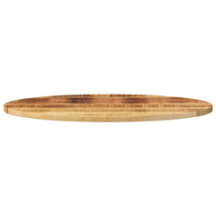 vidaXL Table Top 110x40x3.8 cm Oval Solid Wood Mango 3