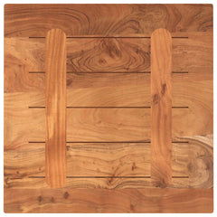 vidaXL Table Top 50x50x2.5 cm Square Solid Wood Acacia 5