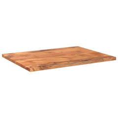 vidaXL Table Top 80x60x2.5 cm Rectangular Solid Wood Acacia 2