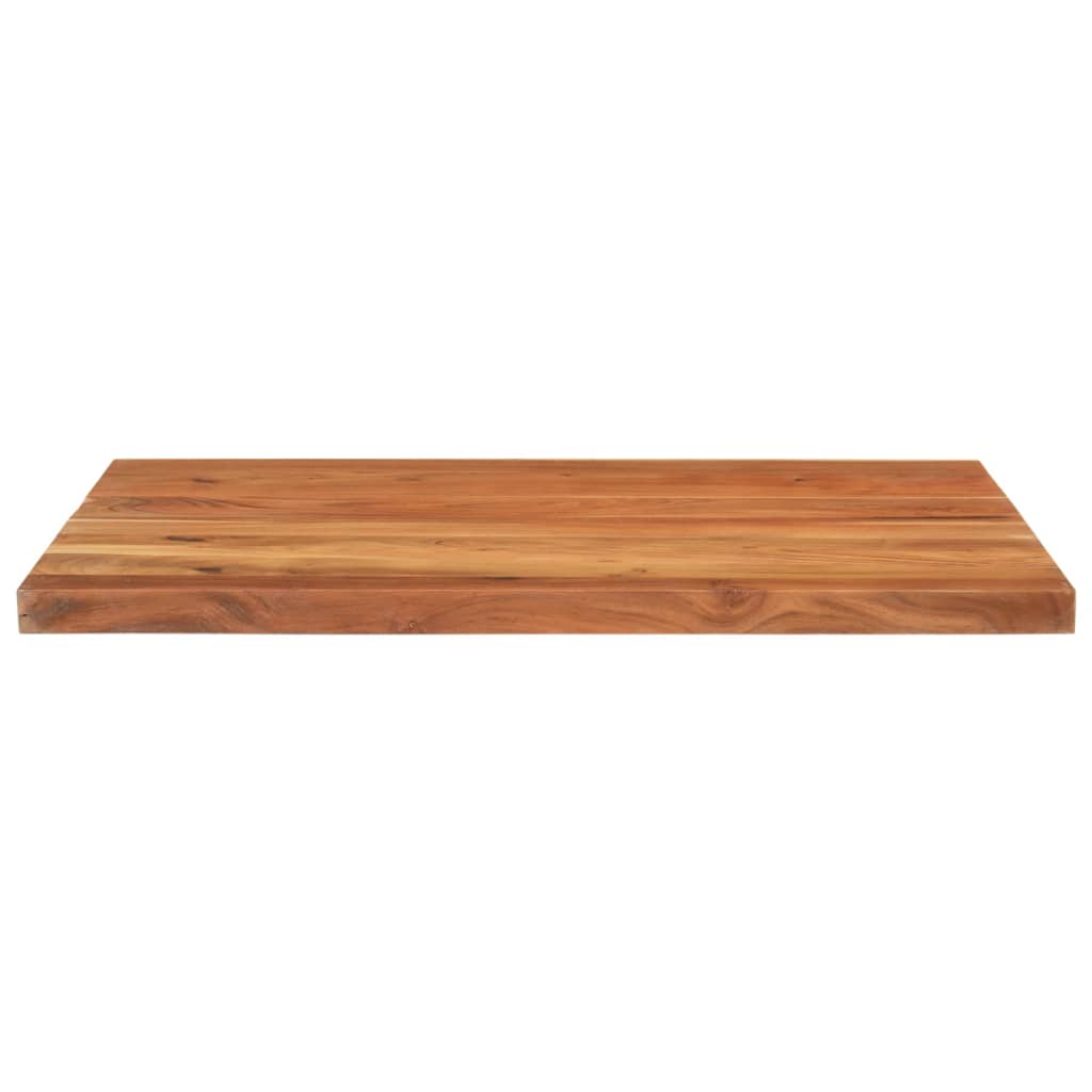 Table Top 80x80x2.5 cm Square Solid Wood Acacia Thickness 25 mm Acacia wood(natural) 110 cm
