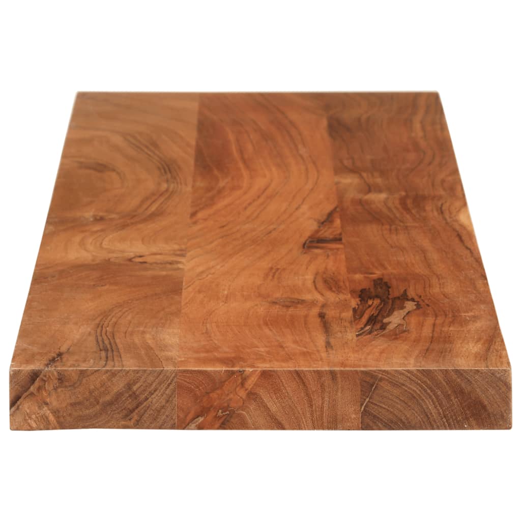 vidaXL Table Top 110x20x3.8 cm Rectangular Solid Wood Acacia 4