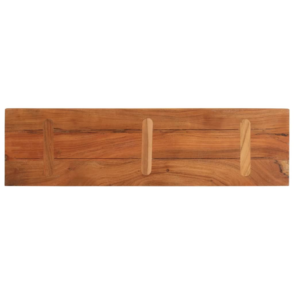 vidaXL Table Top 110x20x3.8 cm Rectangular Solid Wood Acacia 5
