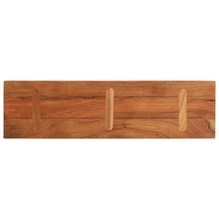 vidaXL Table Top 110x20x3.8 cm Rectangular Solid Wood Acacia 5