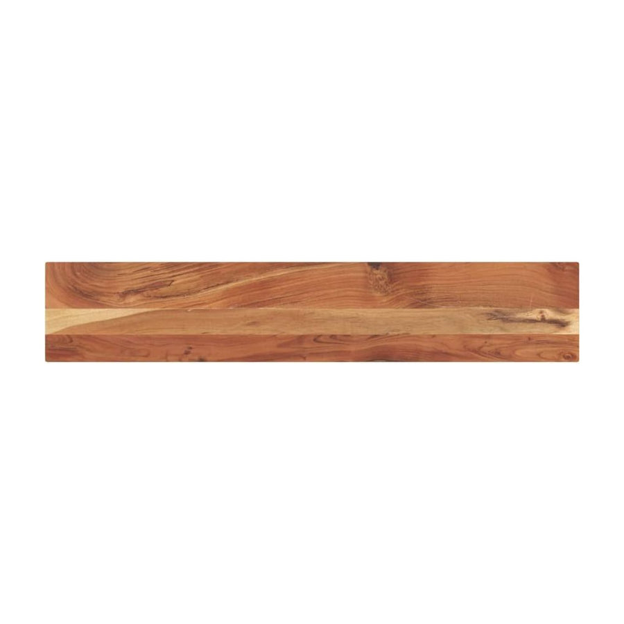 Table Top Rectangular Solid Wood Acacia