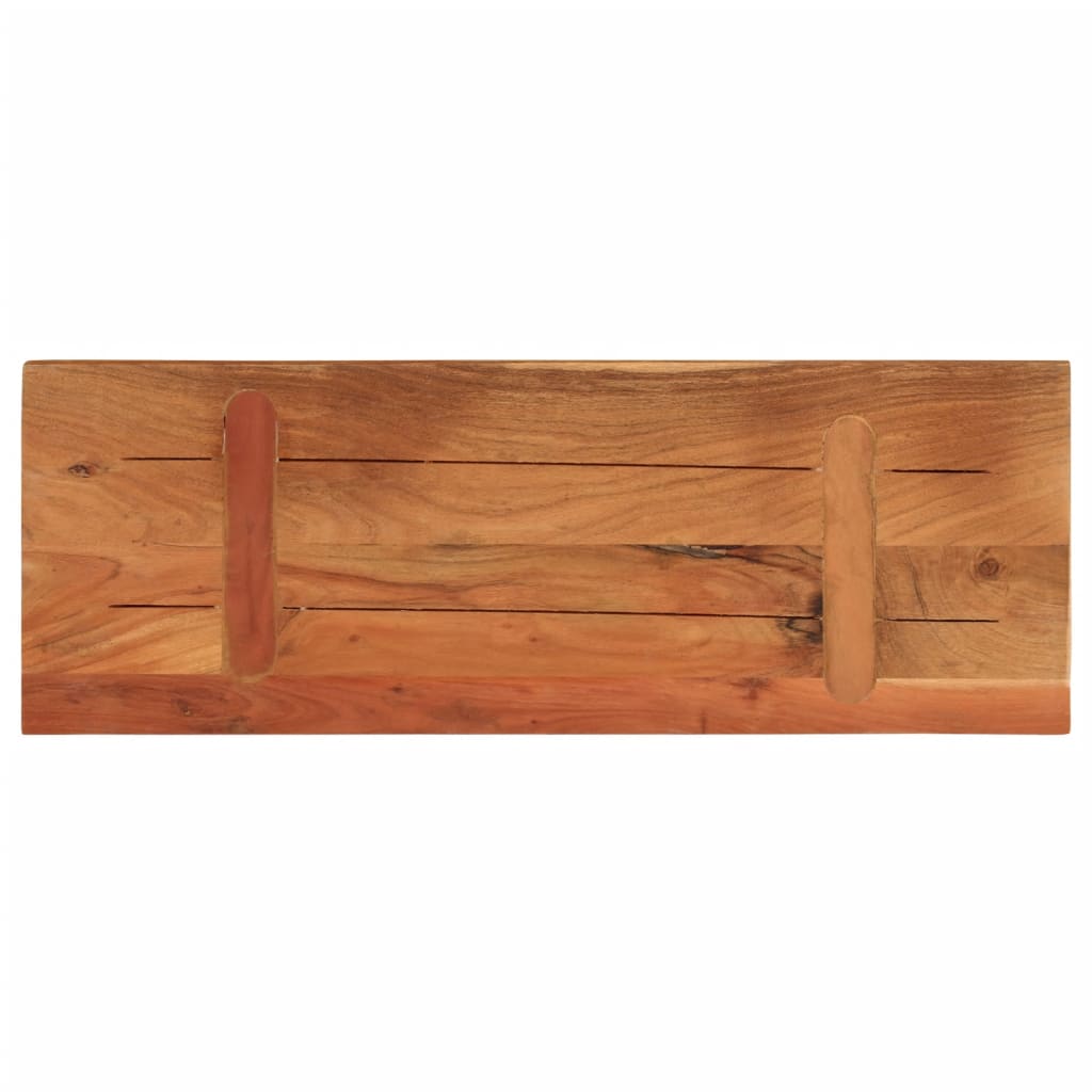 vidaXL Table Top 70x30x3.8 cm Rectangular Solid Wood Acacia 4