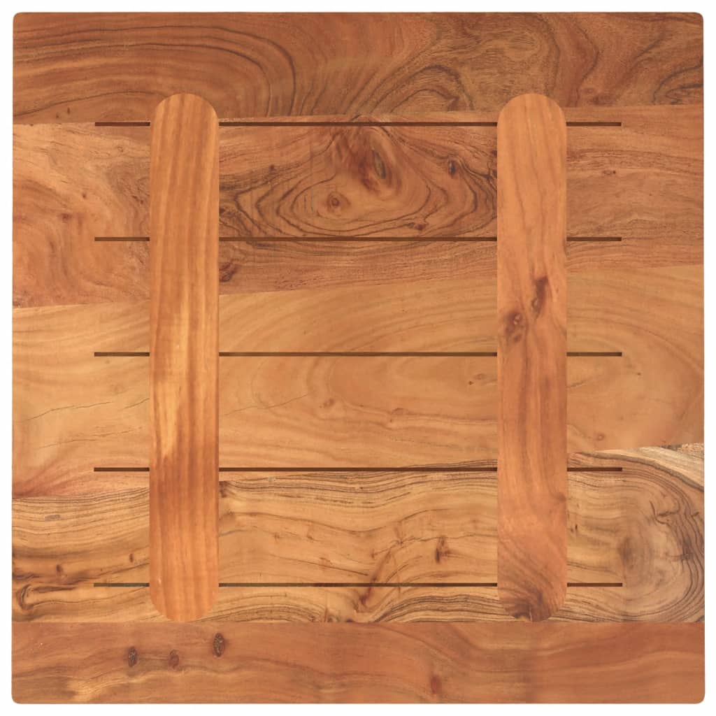 vidaXL Table Top 40x40x3.8 cm Square Solid Wood Acacia 5