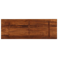 vidaXL Table Top 140x60x2,5 cm Rectangular Solid Wood Reclaimed 4