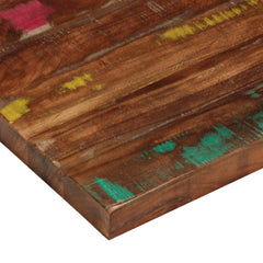 vidaXL Table Top 70x70x1.5 cm Square Solid Wood Reclaimed 6