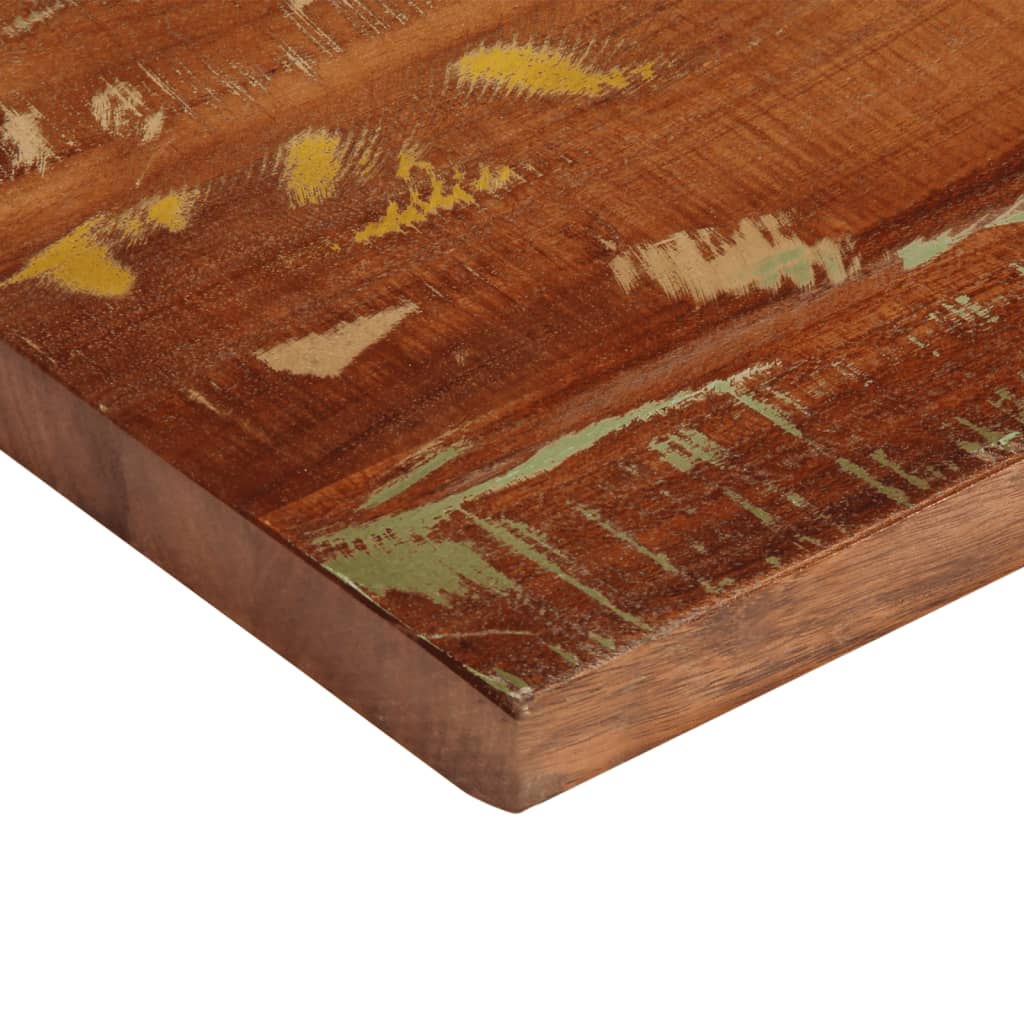 vidaXL Table Top 110x30x3.8 cm Rectangular Solid Wood Reclaimed 6