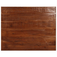 Table Top 80x80x2.5 cm Square Solid Wood Reclaimed Thickness 25 mm Reclaimed wood(natural) 90 cm