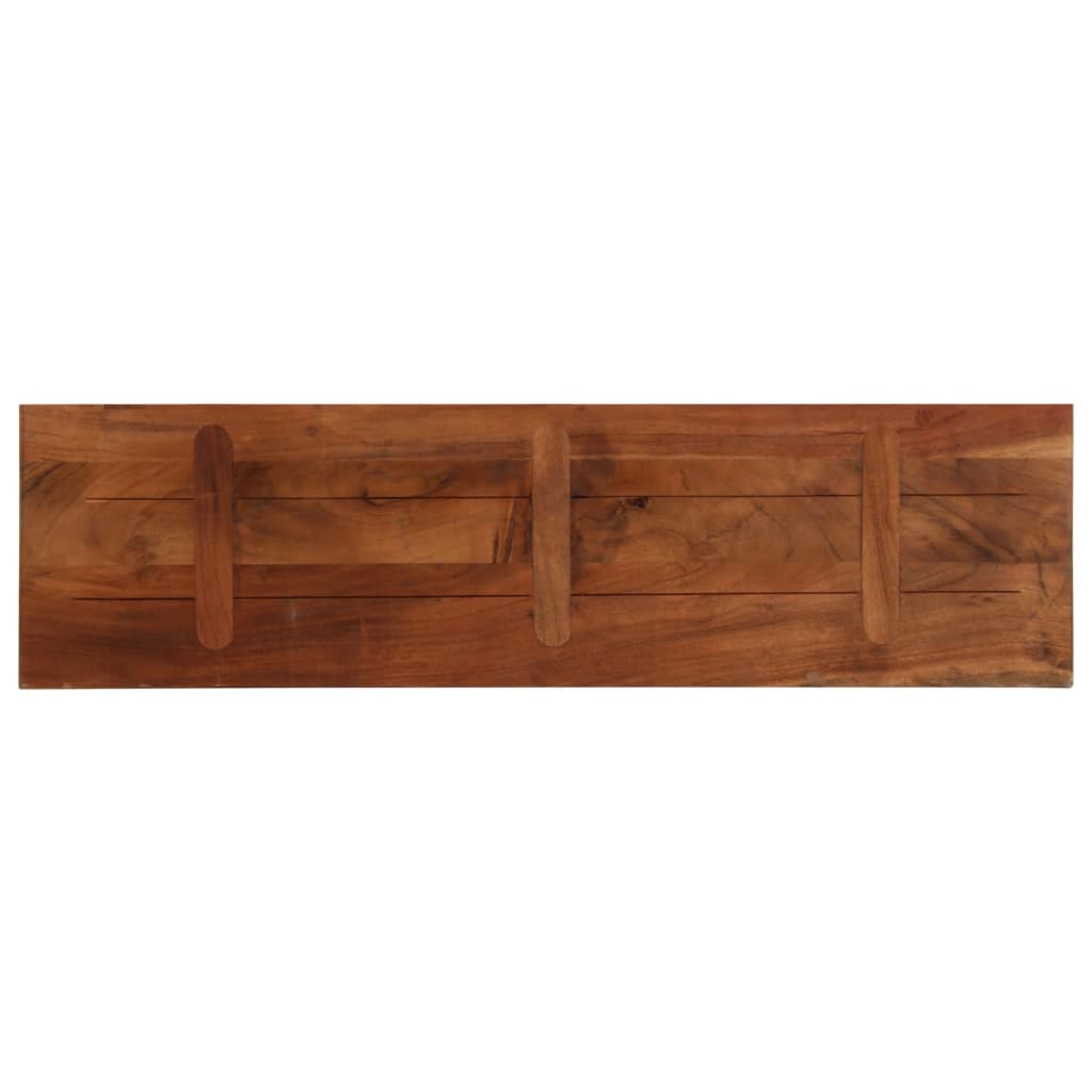 vidaXL Table Top 100x20x3.8 cm Rectangular Solid Wood Reclaimed 5