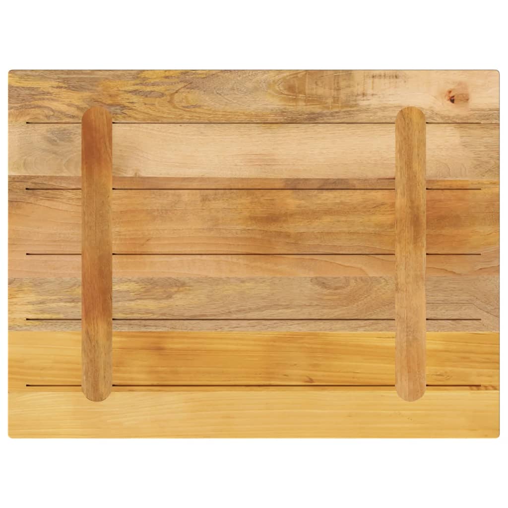 Table Top Square Solid Wood Rough Mango Thickness wood(natural